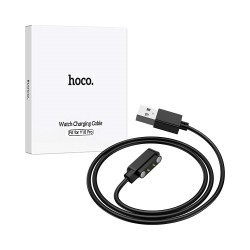 Hoco Wireless Charger for Y10 Pro Smartwatch 60cm Black Hoco Wireless Charger for Y10 Pro Smartwatch 60cm Black